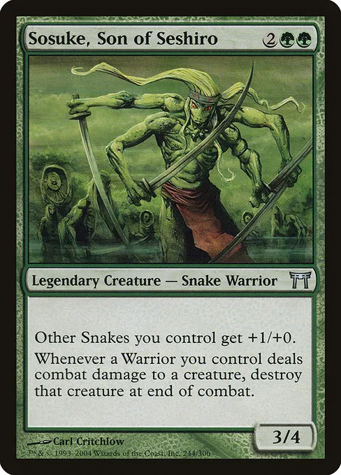 Sosuke, Son of Seshiro · Champions of Kamigawa 244/307