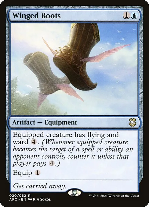 Winged Boots · Forgotten Realms Commander 20/331