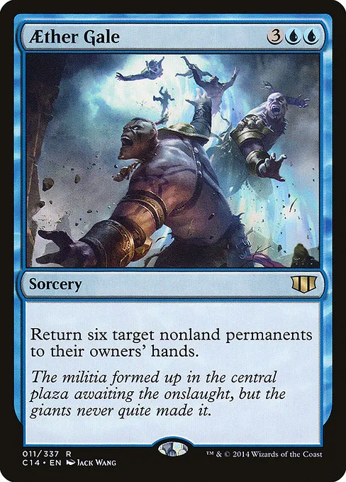 Aether Gale · Commander 2014 11/337