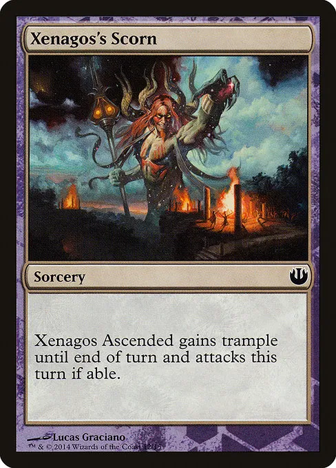 Xenagos's Scorn · Defeat a God 12/15
