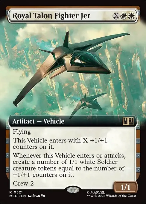 Royal Talon Fighter Jet · Marvel Super Heroes Commander 321/9