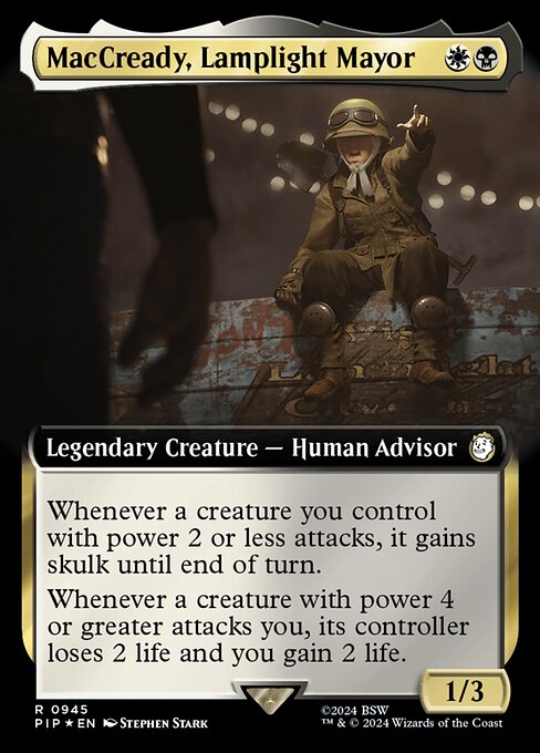 MacCready, Lamplight Mayor · Fallout 945/1068