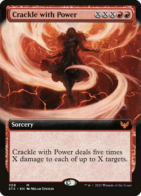 Crackle with Power · Strixhaven: School of Mages 308/393