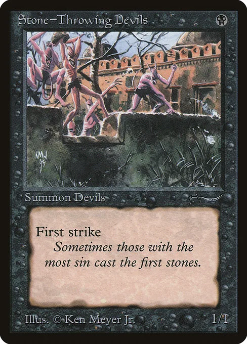 Stone-Throwing Devils · Arabian Nights 33/92