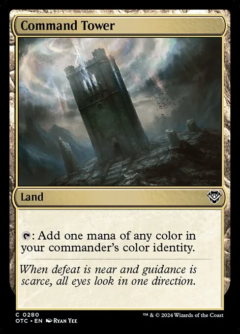 Command Tower · Outlaws of Thunder Junction Commander 280/342