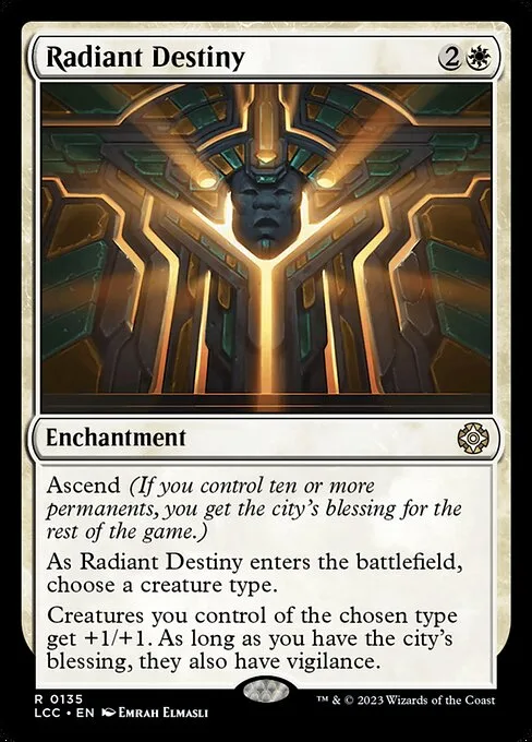 Radiant Destiny · The Lost Caverns of Ixalan Commander 135/370