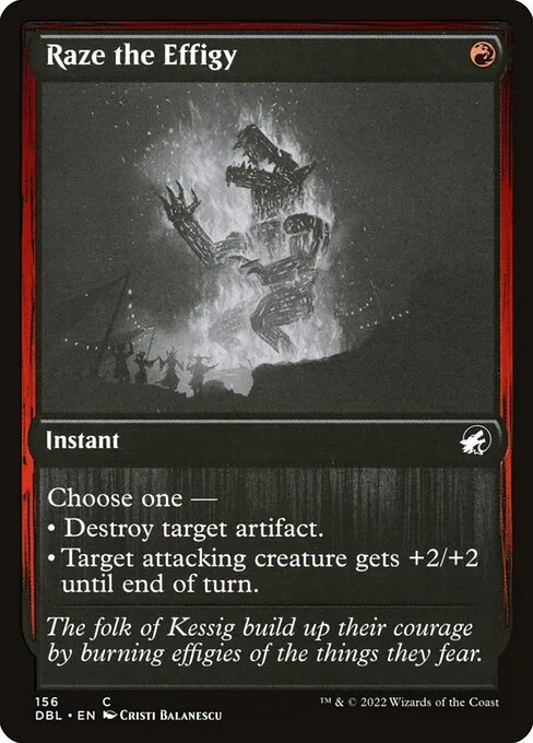 Raze the Effigy · Innistrad: Double Feature 156/535