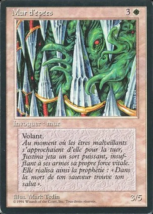 Wall of Swords · Foreign Black Border 43/307