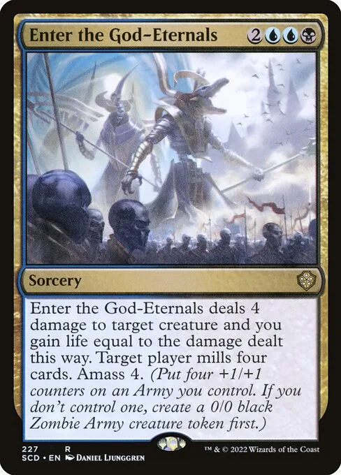 Enter the God-Eternals · Starter Commander Decks 227/352