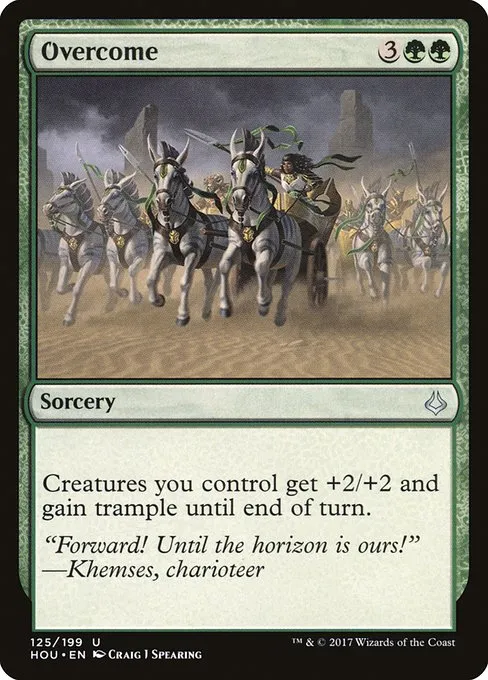 Overcome · Hour of Devastation 125/209