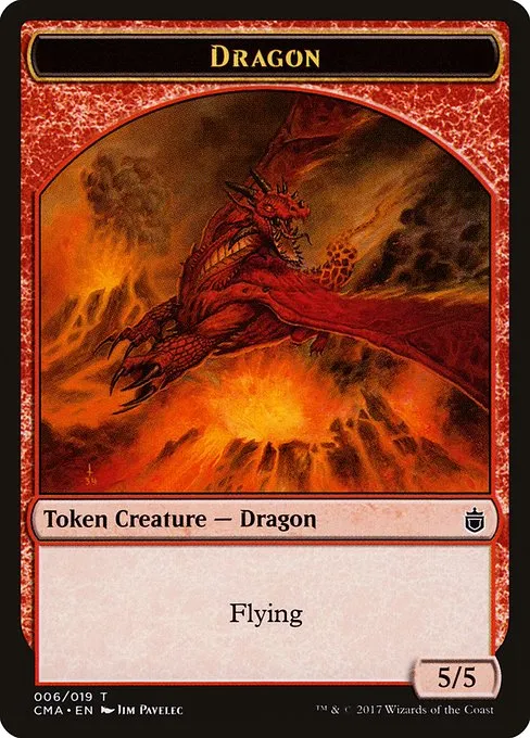Dragon · Commander Anthology Tokens 6/20