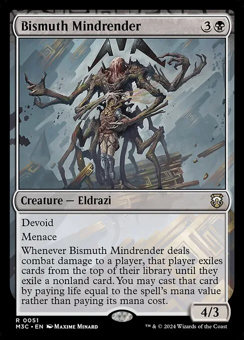 Bismuth Mindrender · Modern Horizons 3 Commander 51/398