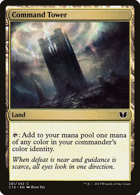 Command Tower · Commander 2015 281/342