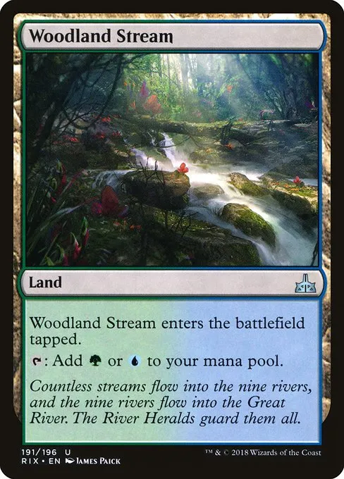 Woodland Stream · Rivals of Ixalan 191/205