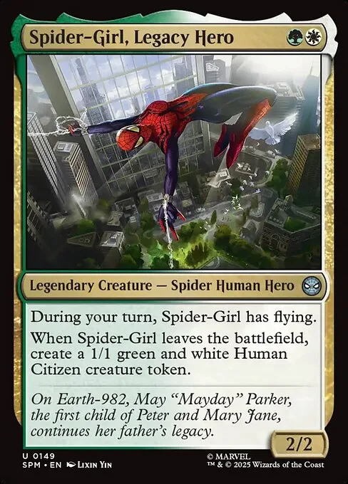 Spider-Girl, Legacy Hero · Marvel's Spider-Man 149/286