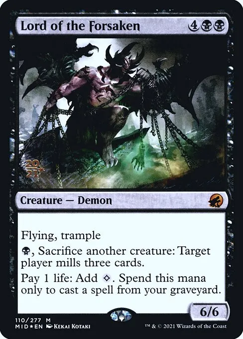Lord of the Forsaken · Innistrad: Midnight Hunt Promos 110s/155