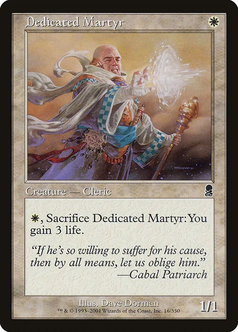 Dedicated Martyr · Odyssey 16/353
