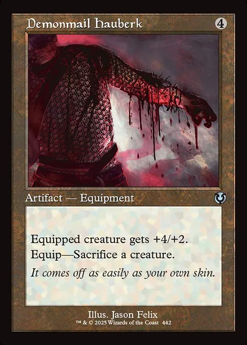 Demonmail Hauberk · Innistrad Remastered 442/495