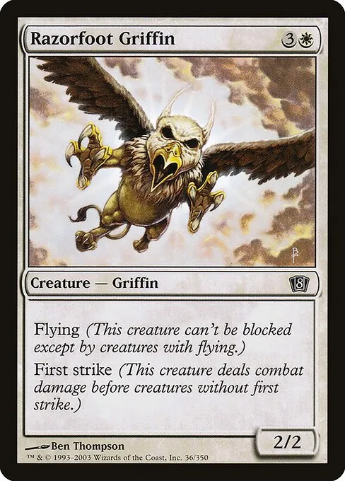 Razorfoot Griffin · Eighth Edition 36★/711