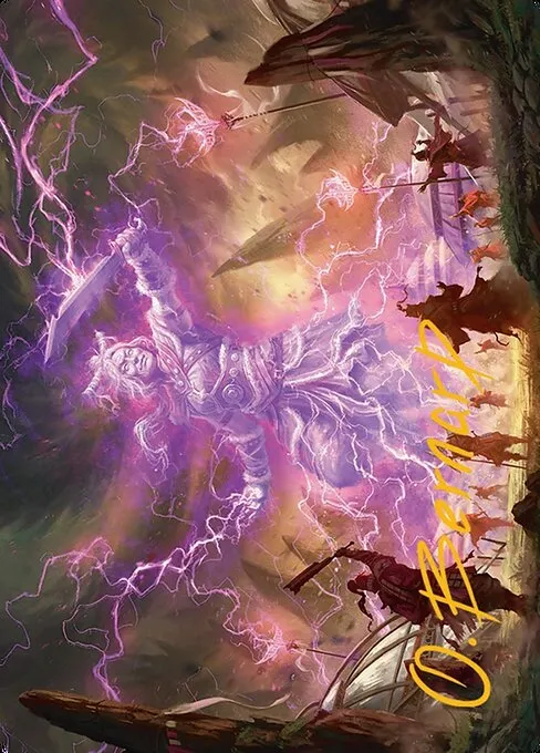Smile at Death // Smile at Death · Tarkir: Dragonstorm Art Series 4/54