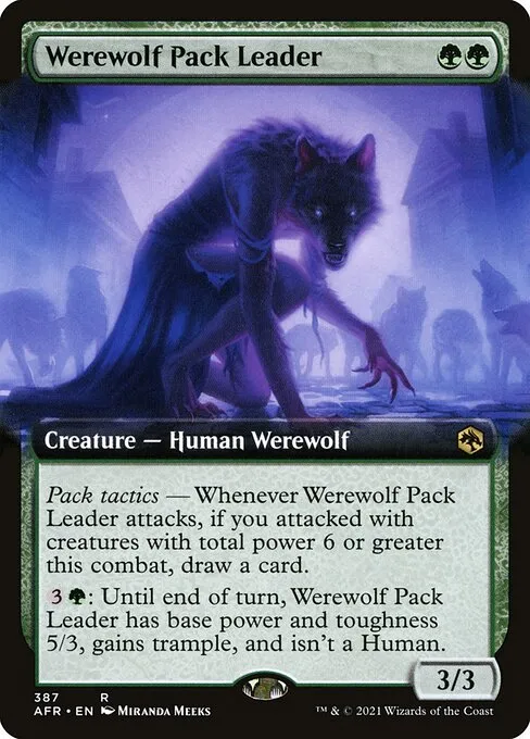 Werewolf Pack Leader · Adventures in the Forgotten Realms 387/424