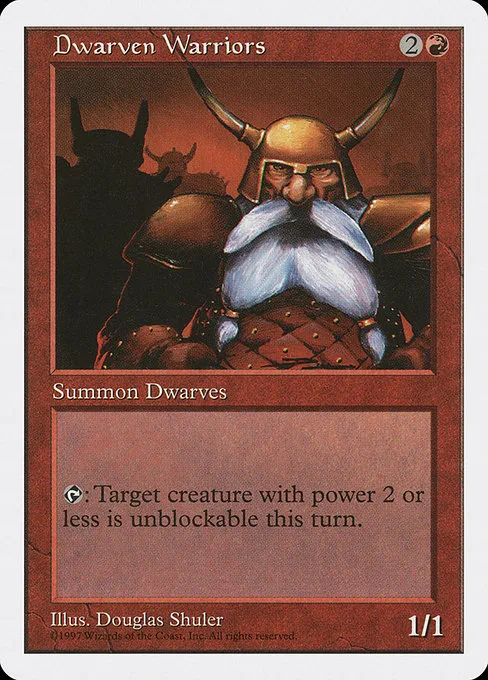 Dwarven Warriors · Fifth Edition 222/460