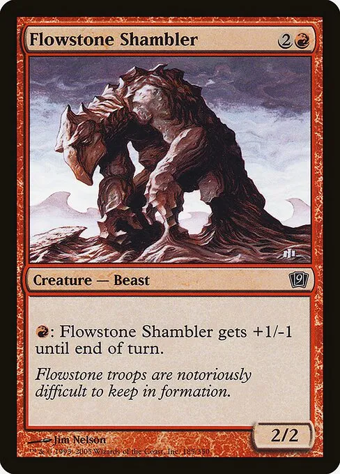 Flowstone Shambler · Ninth Edition 185★/710