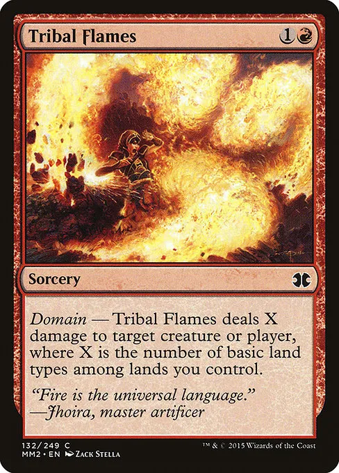 Tribal Flames · Modern Masters 2015 132/249