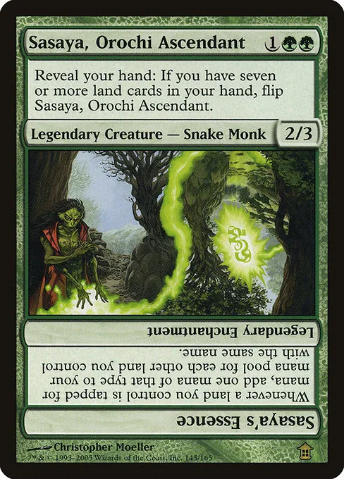 Sasaya, Orochi Ascendant // Sasaya's Essence · Saviors of Kamigawa 145/165