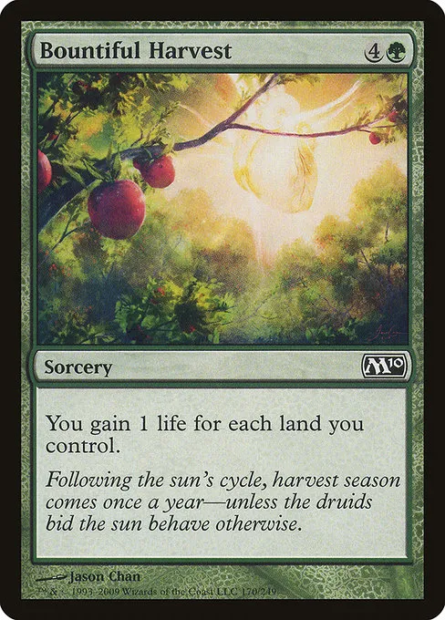 Bountiful Harvest · Magic 2010 170/249