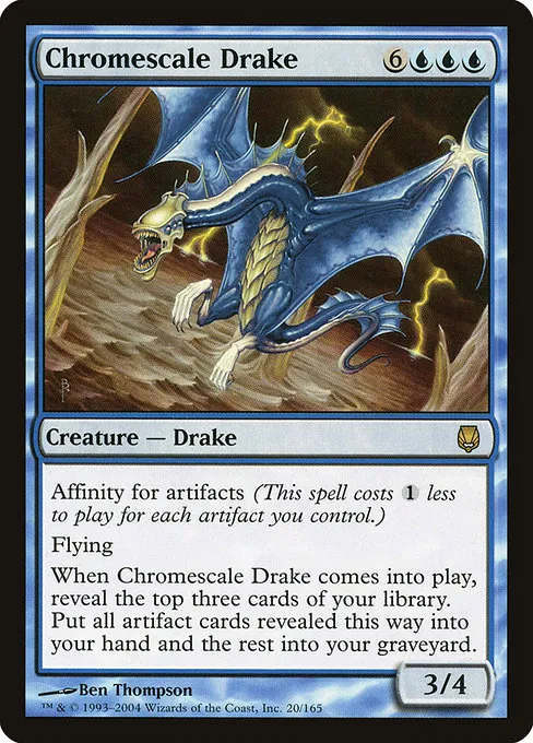 Chromescale Drake · Darksteel 20/165