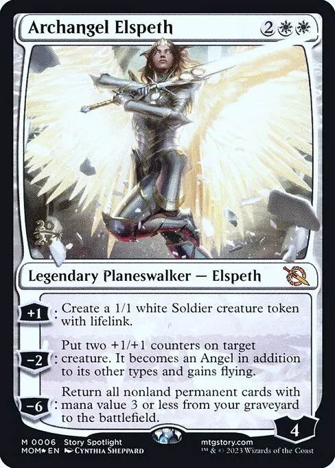 Archangel Elspeth · March of the Machine Promos 6s/144