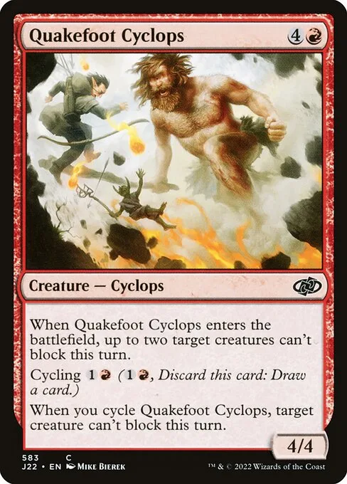 Quakefoot Cyclops · Jumpstart 2022 583/835