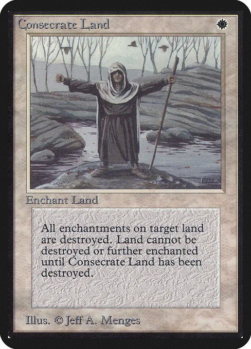 Consecrate Land · Limited Edition Alpha 14/295