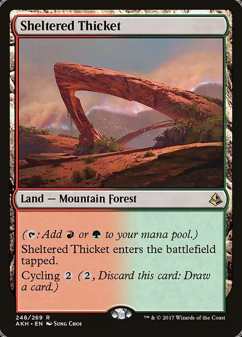 Sheltered Thicket · Amonkhet 248/287