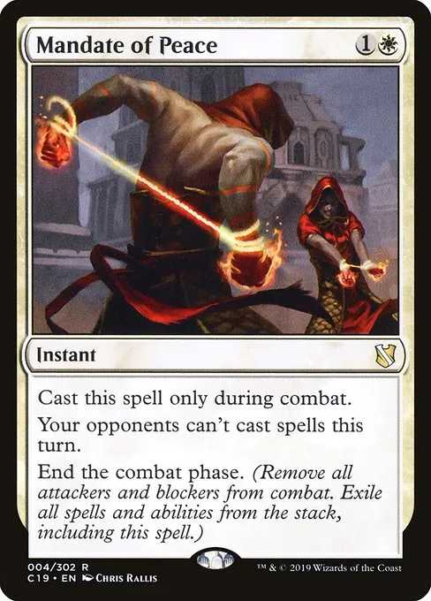 Mandate of Peace · Commander 2019 4/302