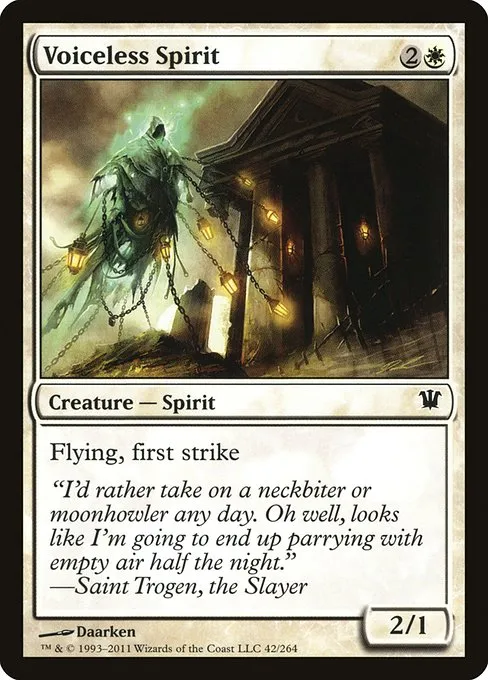 Voiceless Spirit · Innistrad 42/264