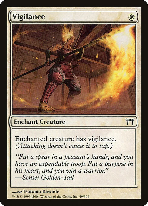 Vigilance · Champions of Kamigawa 49/307