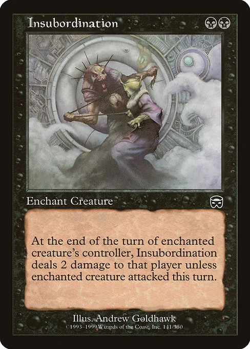 Insubordination · Mercadian Masques 141/350
