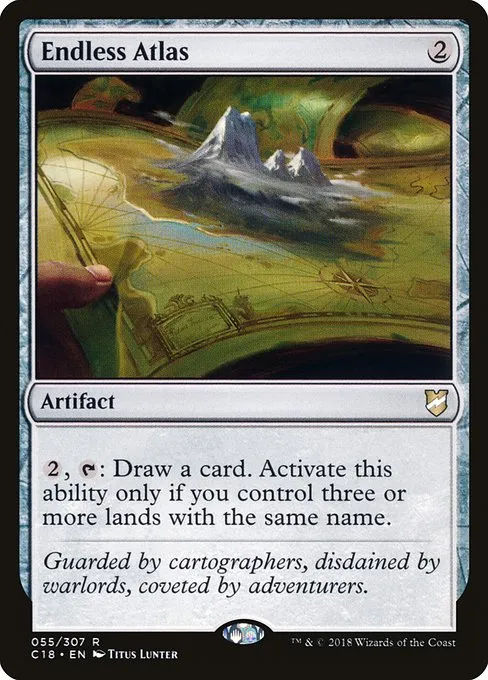 Endless Atlas · Commander 2018 55/307
