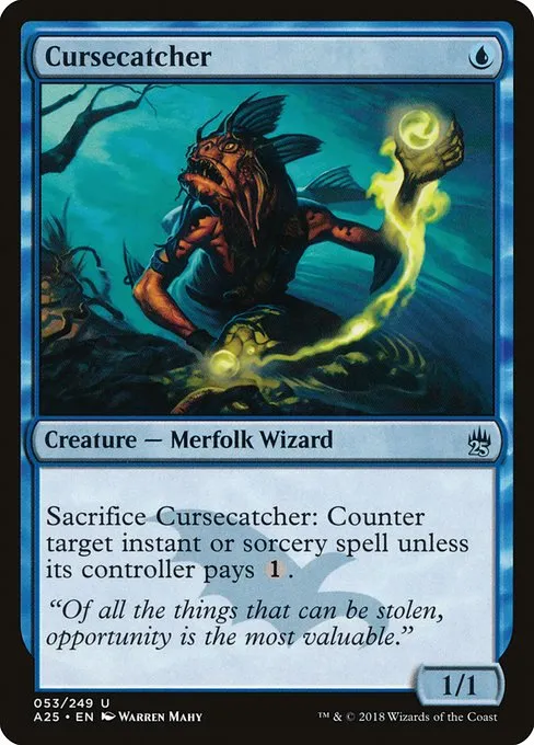 Cursecatcher · Masters 25 53/249