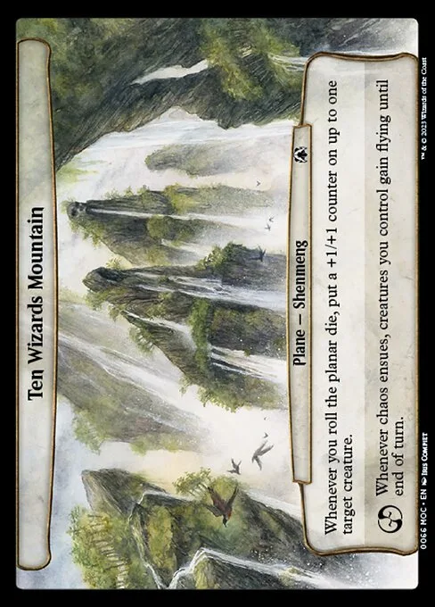 Ten Wizards Mountain · March of the Machine Commander 66/450