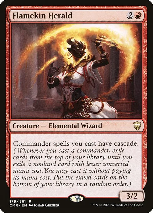 Flamekin Herald · Commander Legends 179/718