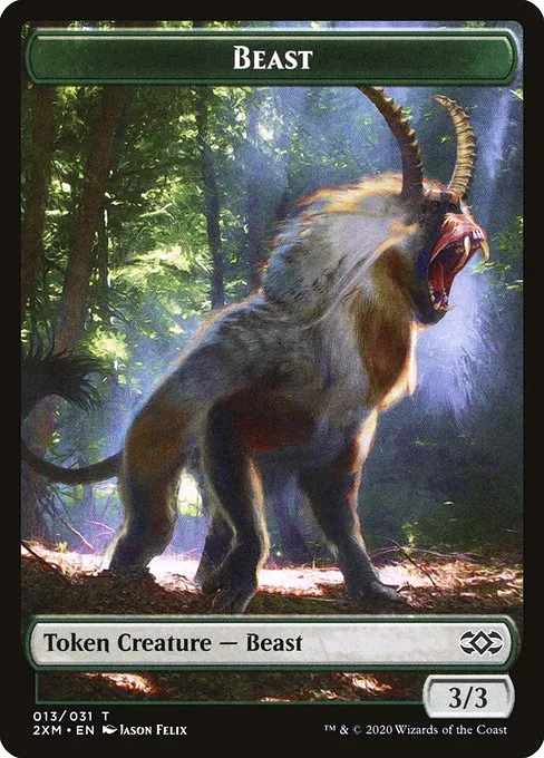 Beast · Double Masters Tokens 13/31