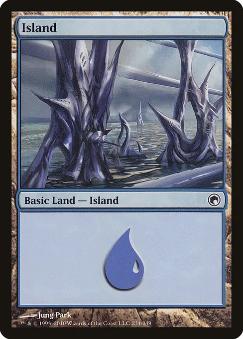 Island · Scars of Mirrodin 234/249