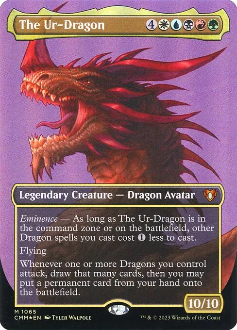 The Ur-Dragon · Commander Masters 1065/1067