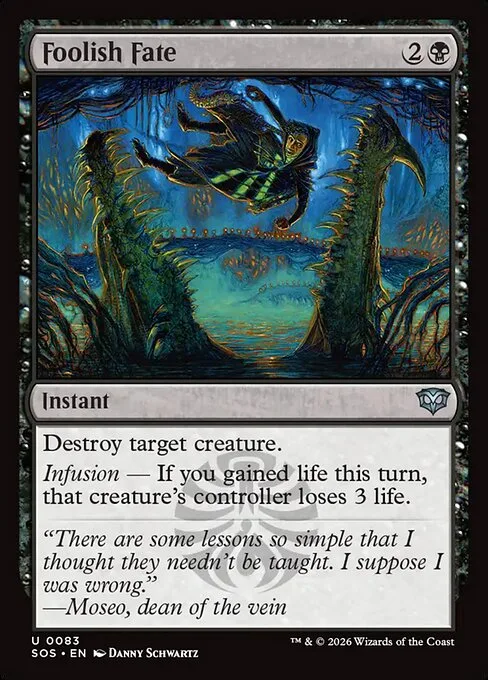 Foolish Fate · Secrets of Strixhaven 83/368