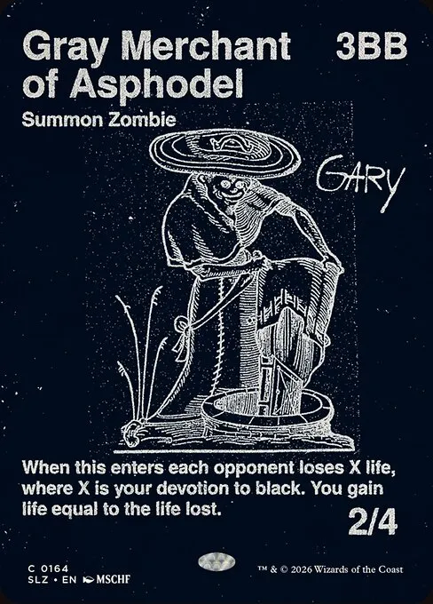 Gray Merchant of Asphodel · The Zeta Set 164/21