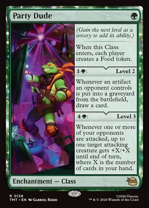 Party Dude · Teenage Mutant Ninja Turtles 128/320
