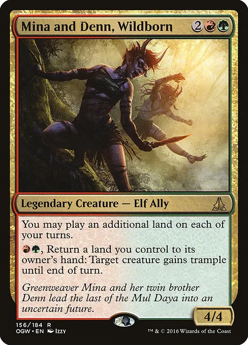 Mina and Denn, Wildborn · Oath of the Gatewatch 156/187